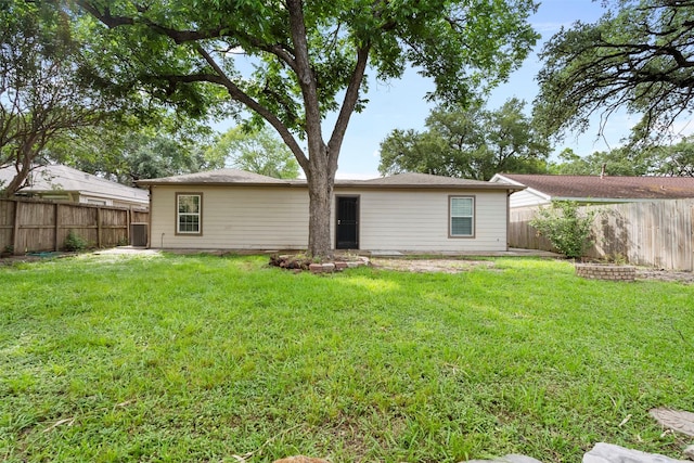 7727 Barberton Dr, Houston, TX 77036 - rear view of house featuring central AC unit
