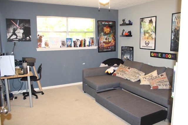 11615 Primwood Dr, Houston, TX 77070 - carpeted home office with baseboards
