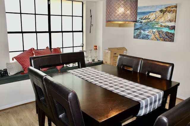 11615 Primwood Dr, Houston, TX 77070 - dining space with wood finished floors and baseboards