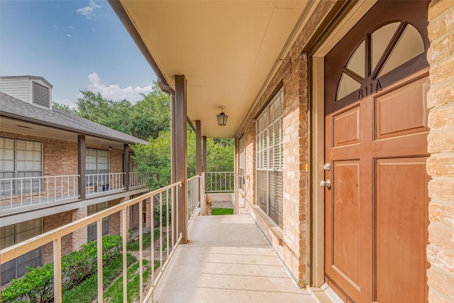 811 Wax Myrtle Ln Unit A, Houston, TX 77079 - view of covered porch