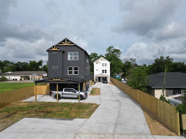 8605 Wileyvale Rd, Houston, TX 77016 - view of front of home with concrete driveway