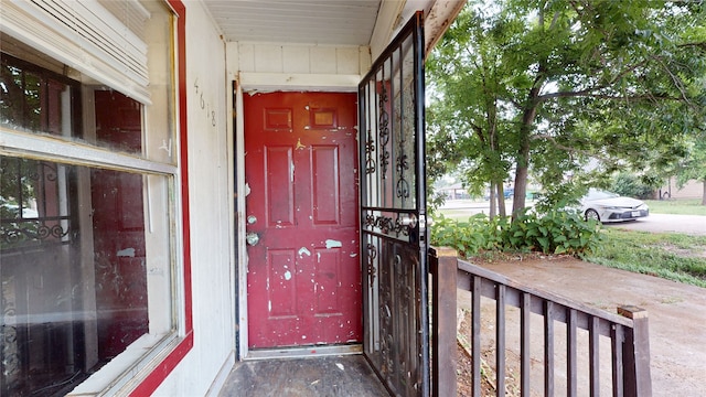 4618 Mallow St, Houston, TX 77051 - view of exterior entry featuring covered porch