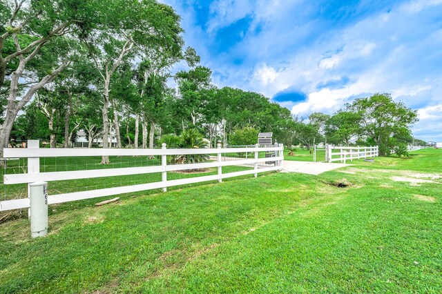383 County Road 296, Sargent, TX 77414 - view of yard featuring a view of rural / pastoral area