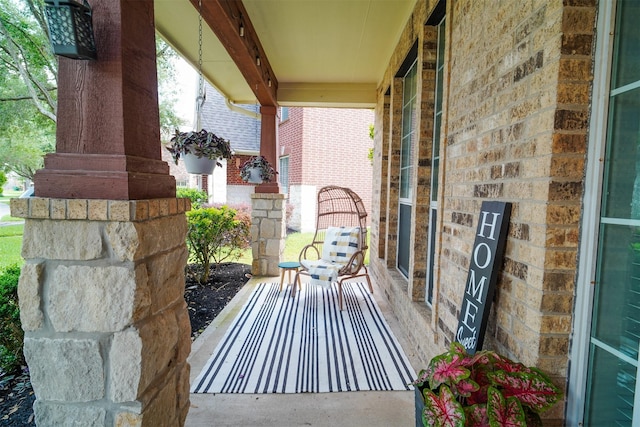 5515 E Terrace Gable Cir, Katy, TX 77494 - view of covered porch