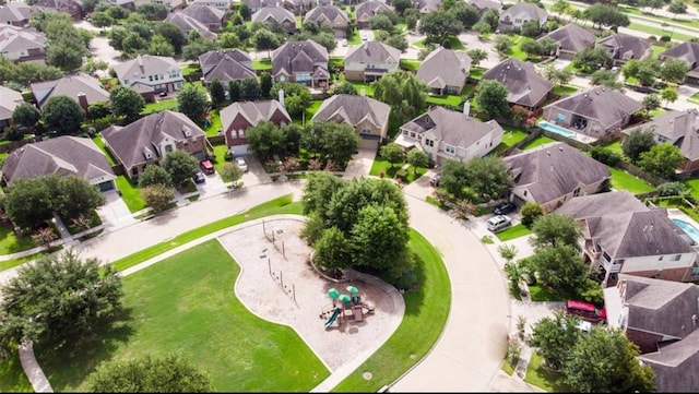 5515 E Terrace Gable Cir, Katy, TX 77494 - aerial view of residential area