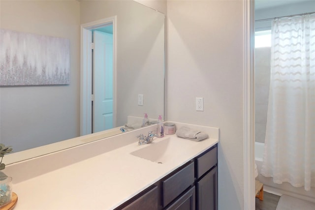 24803 Signorelli Way, Katy, TX 77493 - bathroom with vanity and shower / bath combo