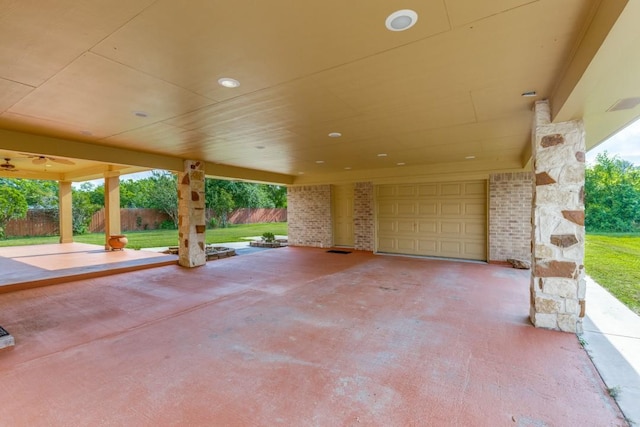 5718 Sheppard Rd, Baytown, TX 77521 - view of patio / terrace with a carport and driveway