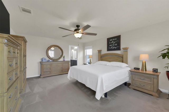 5335 Ivory Glass Dr, Katy, TX 77493 - carpeted bedroom featuring baseboards and a ceiling fan