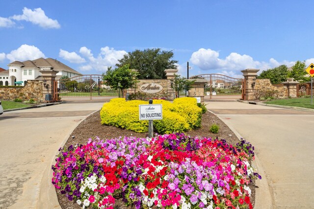 27403 Laurel Bay Ct, Katy, TX 77494 - community / neighborhood sign with a gate