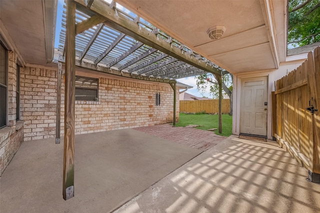 21226 Park Bend Dr, Katy, TX 77450 - view of patio with a pergola