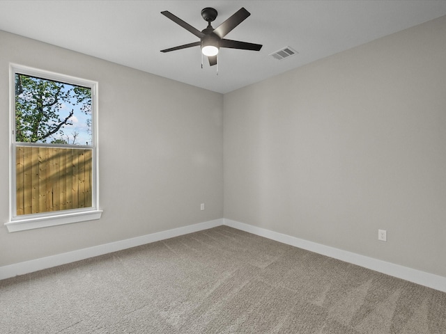 2235 Minnesota St, Houston, TX 77034 - unfurnished room featuring carpet, baseboards, and a ceiling fan