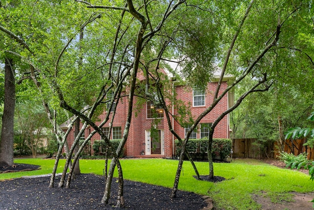 6 Cranberry Bnd, The Woodlands, TX 77381 - view of front facade featuring brick siding