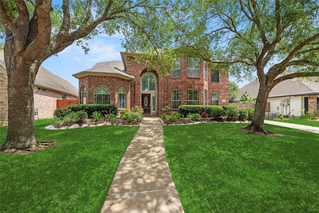 17518 Cypress Laurel St, Houston, TX 77095 - traditional-style home with brick siding