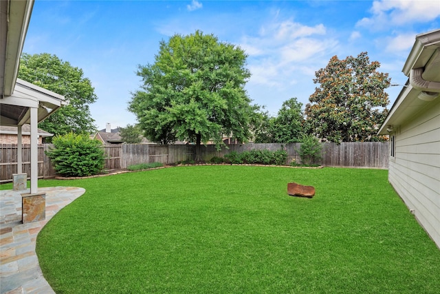 17518 Cypress Laurel St, Houston, TX 77095 - view of yard with a patio