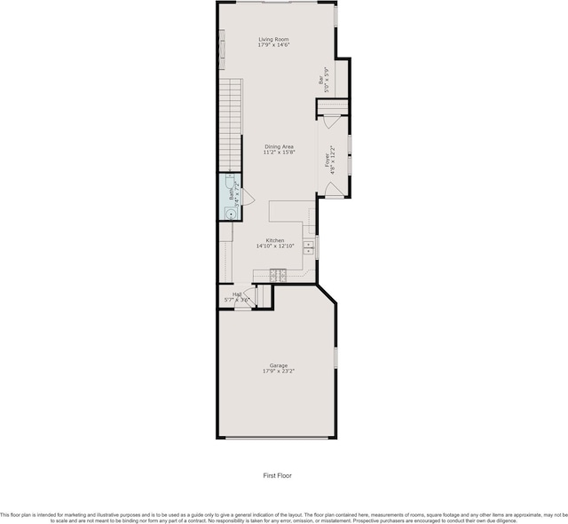 1808 Northwood St Unit A, Houston, TX 77009 - room layout