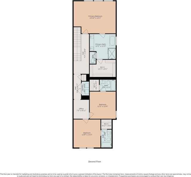 1808 Northwood St Unit A, Houston, TX 77009 - home floor plan