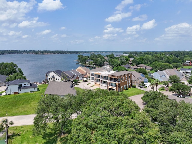11434 Ketch Ct, Willis, TX 77318 - aerial perspective of suburban area featuring a nearby body of water