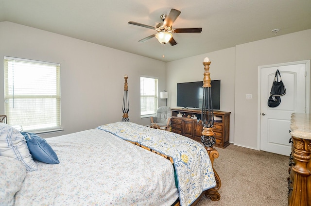 23807 Ancona Ct, Katy, TX 77493 - carpeted bedroom with ceiling fan