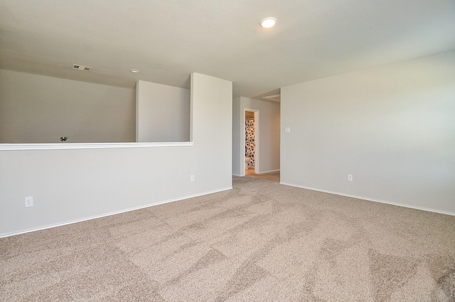 23807 Ancona Ct, Katy, TX 77493 - empty room featuring carpet floors, baseboards, and recessed lighting
