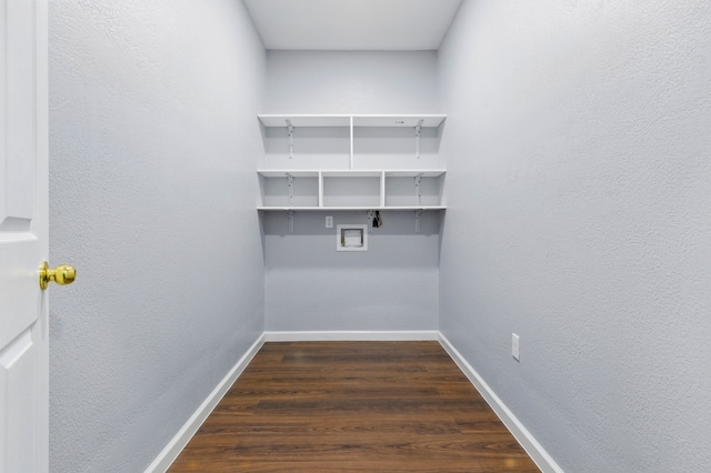 953 Rd 5606, Cleveland, TX 77327 - spacious closet featuring dark wood-style flooring