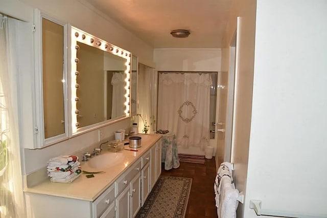 2013 Deats Rd, Dickinson, TX 77539 - bathroom featuring vanity, toilet, and radiator