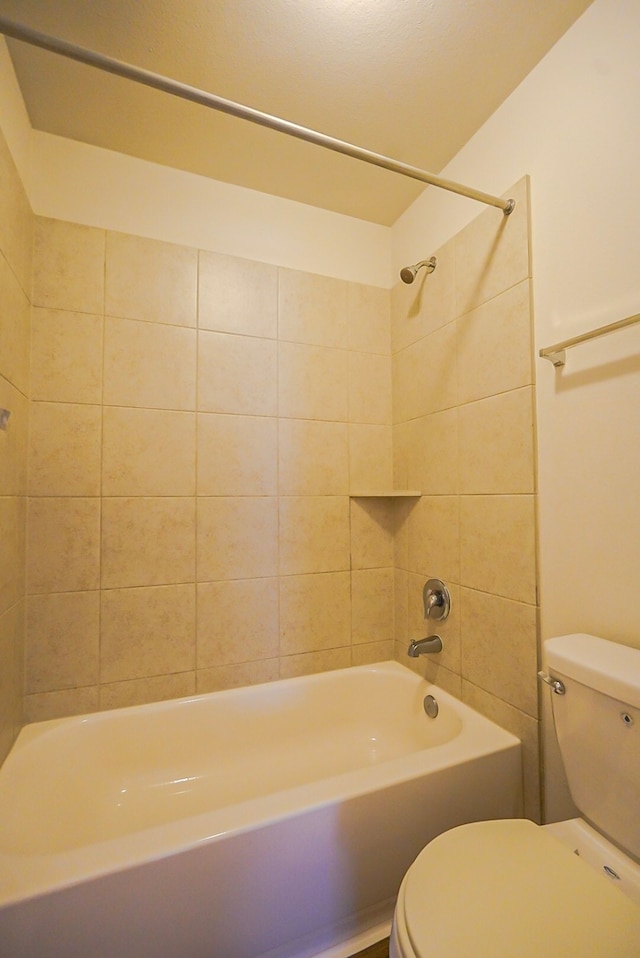 10314 White Fir Villa Ave, Houston, TX 77044 - full bath with toilet and bathing tub / shower combination