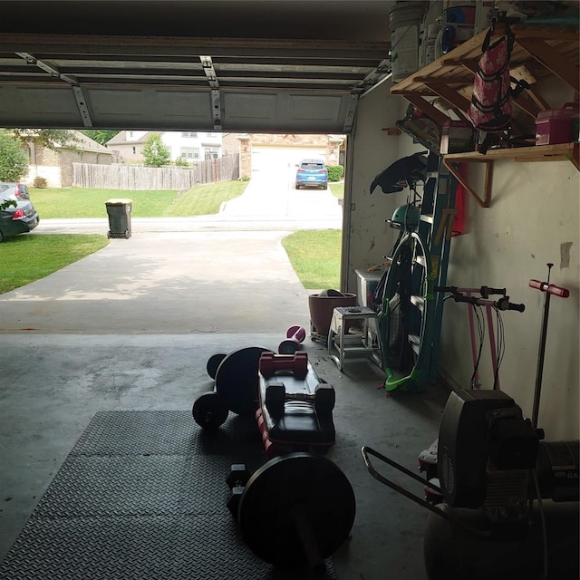 13564 Miller Ln, Willis, TX 77318 - view of garage