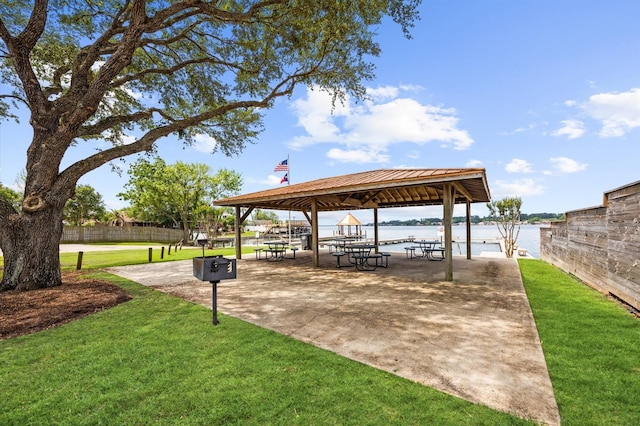 13564 Miller Ln, Willis, TX 77318 - view of property's community featuring a gazebo and a lawn