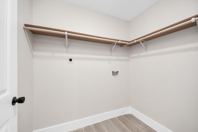 5903 Belneath St, Houston, TX 77033 - spacious closet featuring wood finished floors