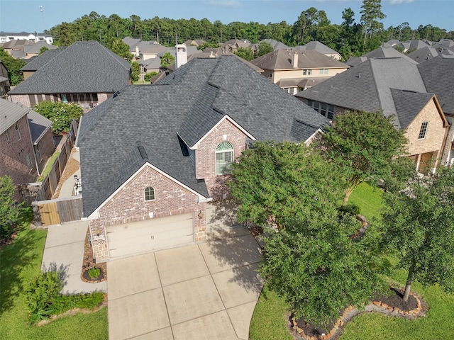 17726 Rough River Ct, Humble, TX 77346 - aerial perspective of suburban area