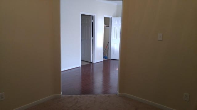 2902 Winslow Forest Ln, Houston, TX 77047 - spare room with baseboards, carpet flooring, and crown molding