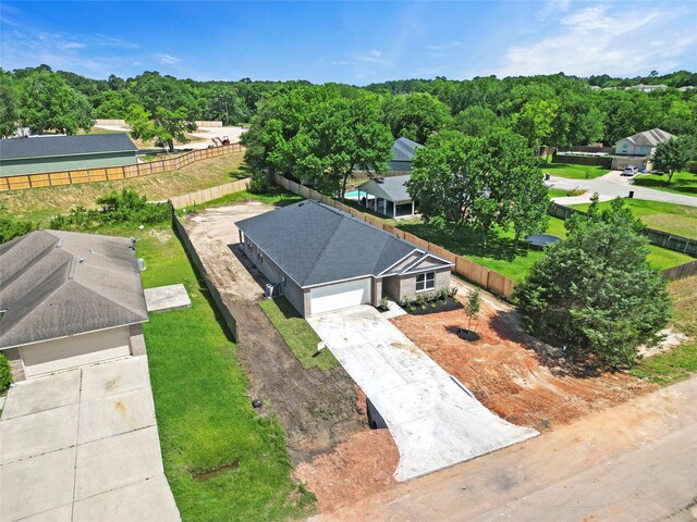 12672 Lake Conroe Hls, Conroe, TX 77318 - aerial view of property and surrounding area