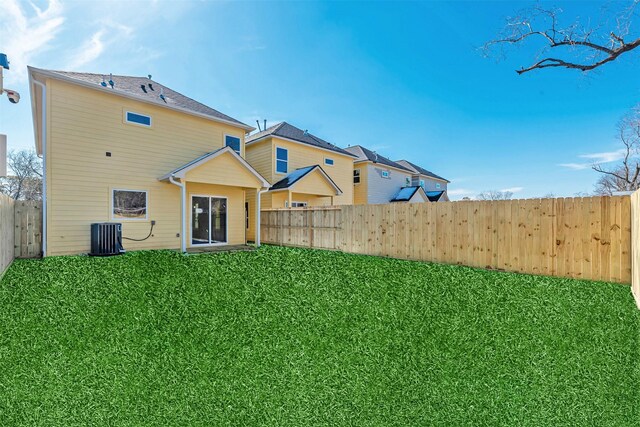 2020 Wavell St, Houston, TX 77088 - rear view of property featuring cooling unit