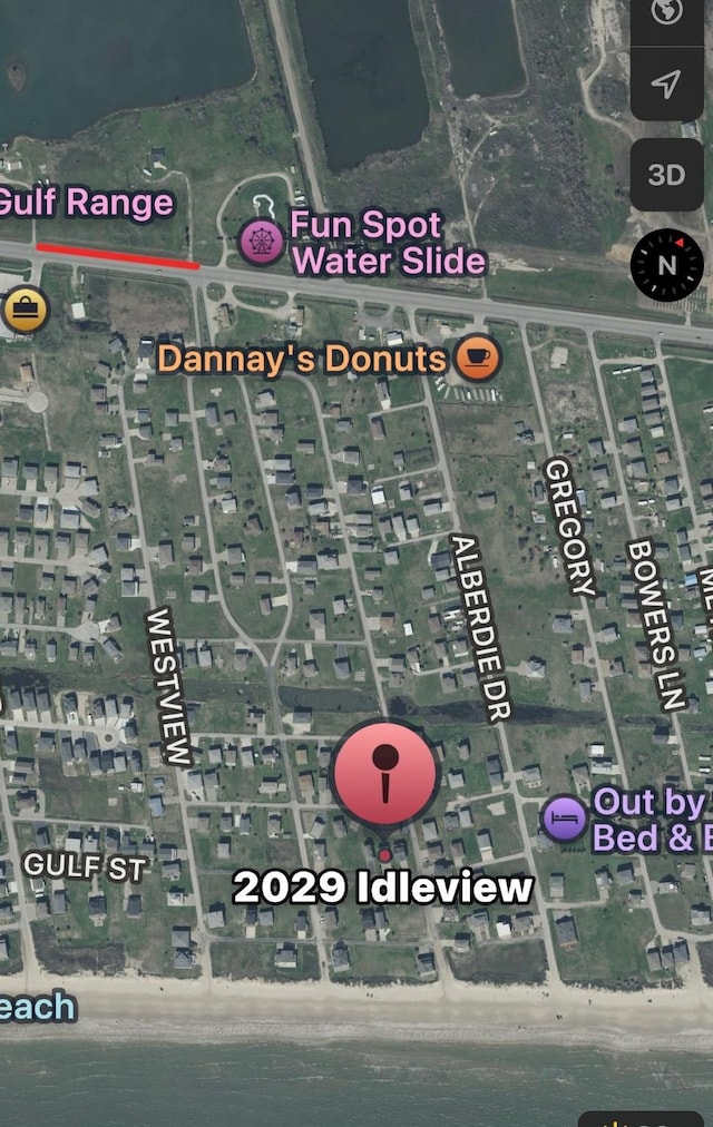 2029 Idyle Vw, Crystal Beach, TX 77650 - map / location