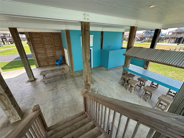 2029 Idyle Vw, Crystal Beach, TX 77650 - view of patio