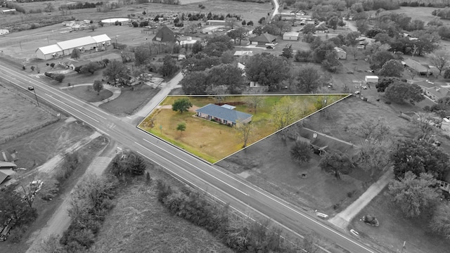3009 Fm 50, Brenham, TX 77833 - aerial view of property and surrounding area with property boundaries highlighted