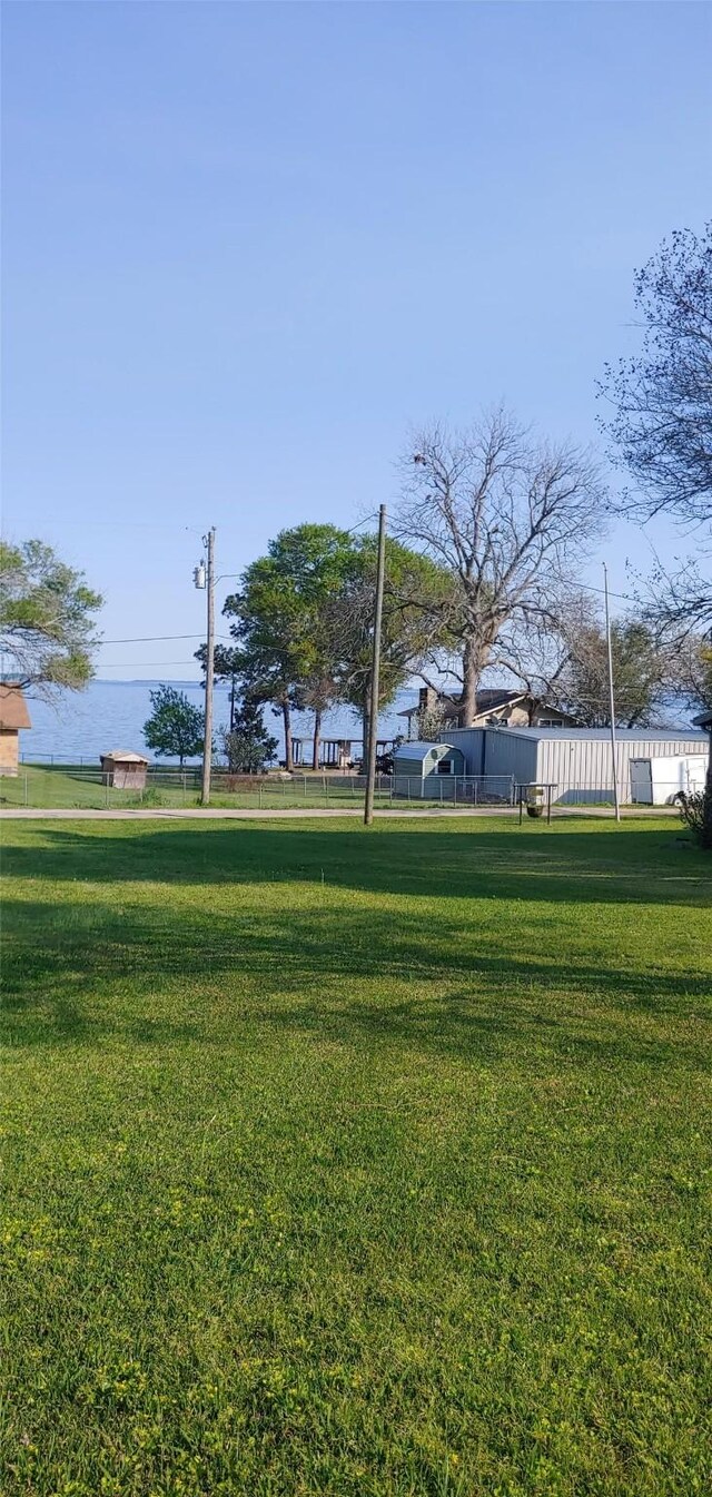 21 Clearview St, Point Blank, TX 77364 - view of green lawn