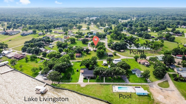 21 Clearview St, Point Blank, TX 77364 - aerial view of residential area