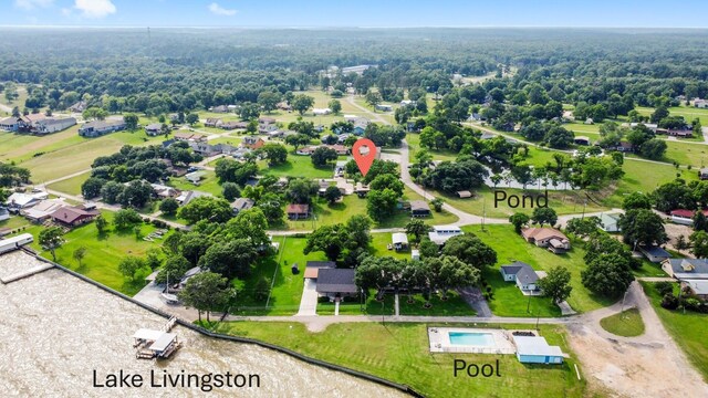 21 Clearview St, Point Blank, TX 77364 - aerial view of residential area