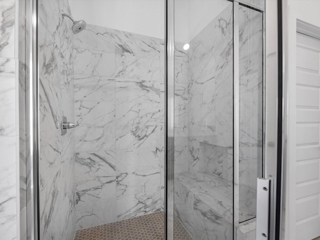 14674 Hereford Grove Ln, Montgomery, TX 77316 - full bath featuring a marble finish shower