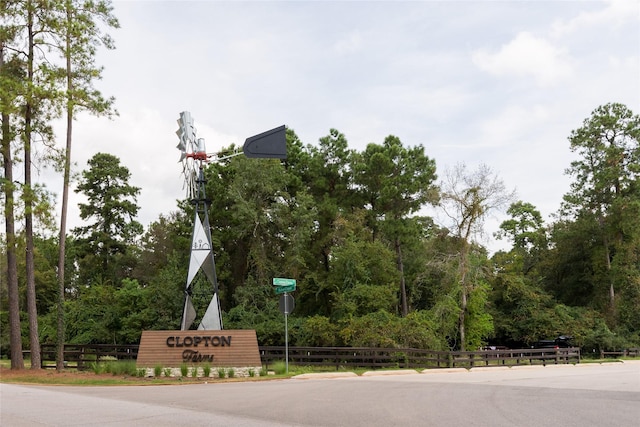 14690 Hereford Grove Ln, Montgomery, TX 77316 - community / neighborhood sign featuring a forest view