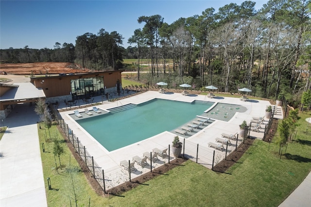 14690 Hereford Grove Ln, Montgomery, TX 77316 - community pool featuring a patio
