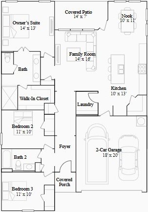 10300 Woodhill Spa Ln, Cleveland, TX 77327 - home floor plan