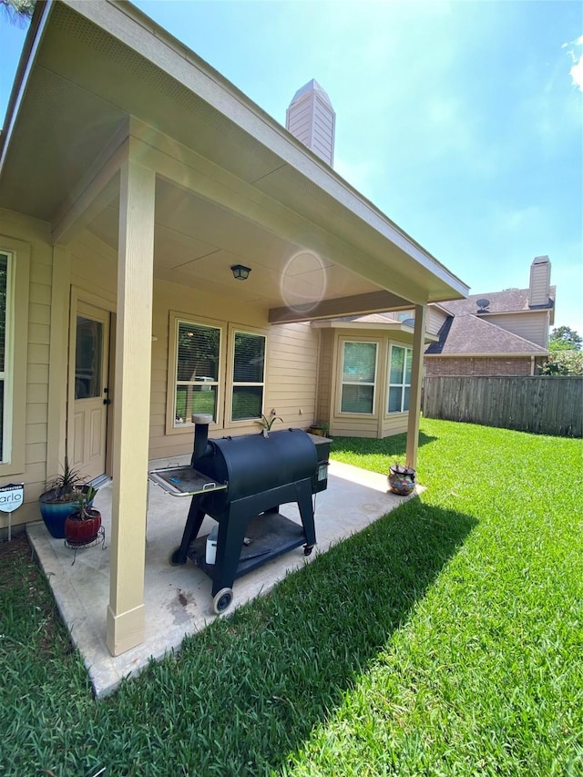 15 S Marshside Pl, Spring, TX 77389 - view of patio