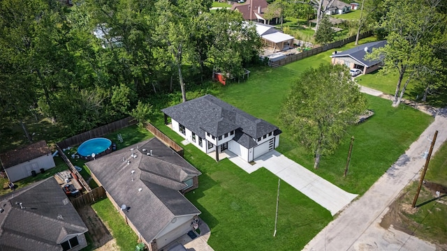 316 E Oakdale St, Dayton, TX 77535 - view from above of property