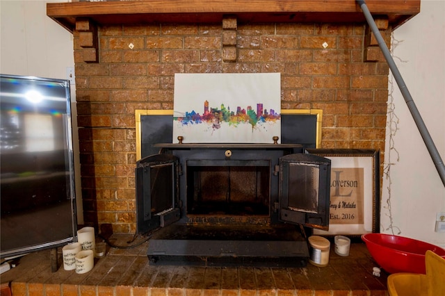 522 Price Dr, San Augustine, TX 75972 - detailed view of a fireplace