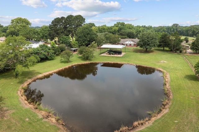 416 State Highway 21 E, Crockett, TX 75835 - view from above of property with a large body of water