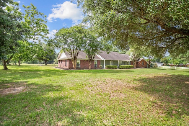 416 State Highway 21 E, Crockett, TX 75835 - view of yard