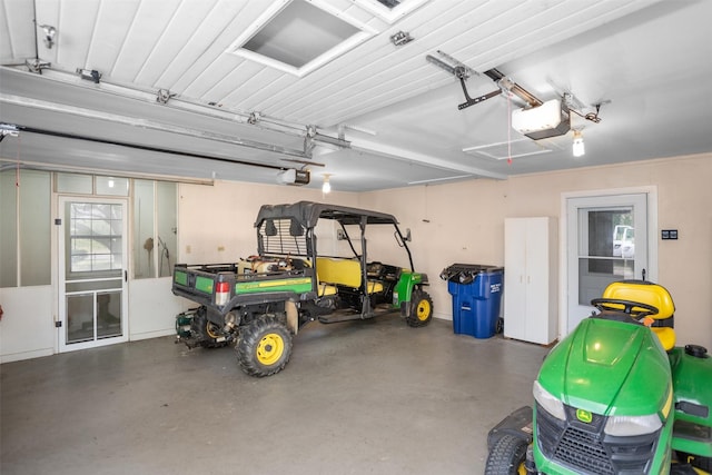 416 State Highway 21 E, Crockett, TX 75835 - garage featuring a garage door opener