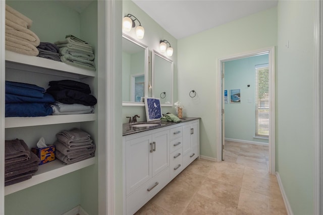 3114 Breezy Pines Ct, Kingwood, TX 77339 - full bath featuring vanity and baseboards